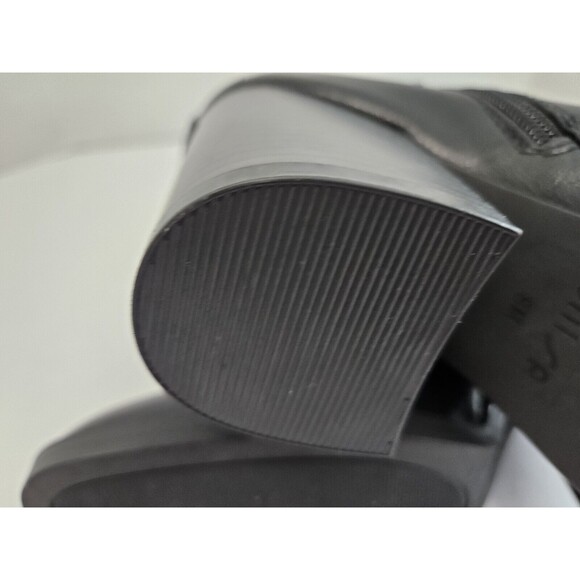 Unisa Womens Black Ankle Boots Unledger Size 8 Zip Sides - Picture 8 of 8